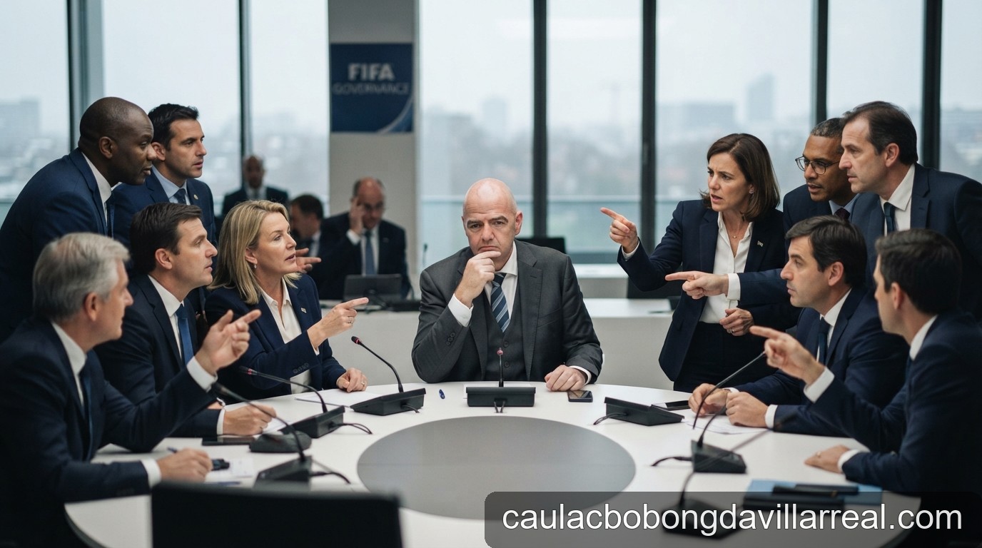 Khủng hoảng quản trị tại FIFA: Các liên đoàn châu lục chia rẽ về tương lai của Gianni Infantino