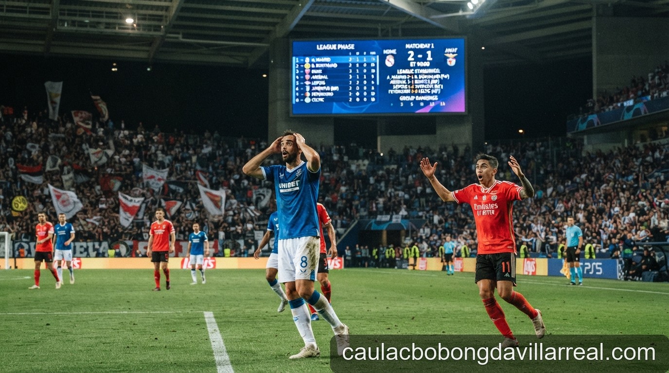UEFA Champions League 2026/27: Những bất ngờ từ lượt trận mở màn vòng League Phase